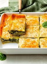 Pita sa špinatom i tri vrste sira