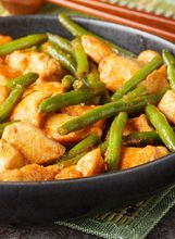 Stir fry s piletinom i mahunama