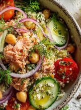 Salata od bulgura i tune