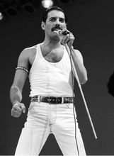 Freddie Mercury na Live Aidu 13. srpnja 1985. godine