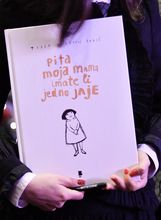 Tisja Kljaković Braić predstavila je svoju prvu autorsku slikovnicu 'Pita moja mama imate li jedno jaje' - 1