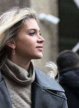 Odličan kaput u street style izdanju plavokose ljepotice sa zagrebačke špice