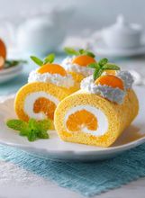 Rolada od sira i mandarina
