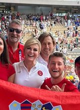 Kolinda Gravar Kitarović na meču Donne Vekić
