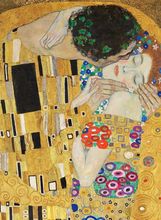 Gustav Klimt 'Poljubac'