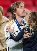 Luka Modrić s kćeri