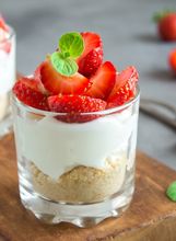 Cheesecake u čaši
