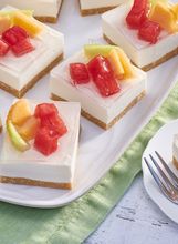 Cheesecake s lubenicom i dinjom