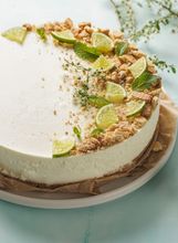 Mojito cheesecake možete ukrasiti po želji