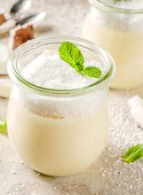 Panna cotta s kokosom