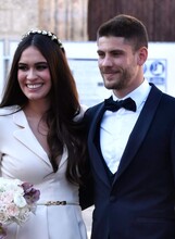 Andrej Kramarić i njegova supruga Mia