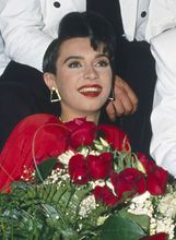 Emilija Kokić 1989. nakon pobjede na Eurosongu