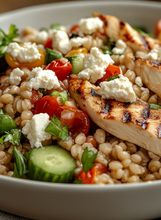 Salata od ječma i piletine