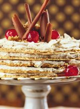 Torta s kesten-pireom