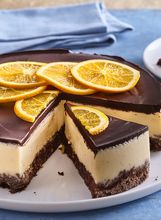 Cheesecake s narančom i čokoladom