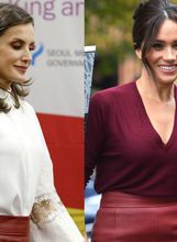 Kraljica Letizia vs. Meghan Markle u Hugo Boss suknji - 2