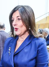 Sanja Musić Milanović u plavom odijelu - 6