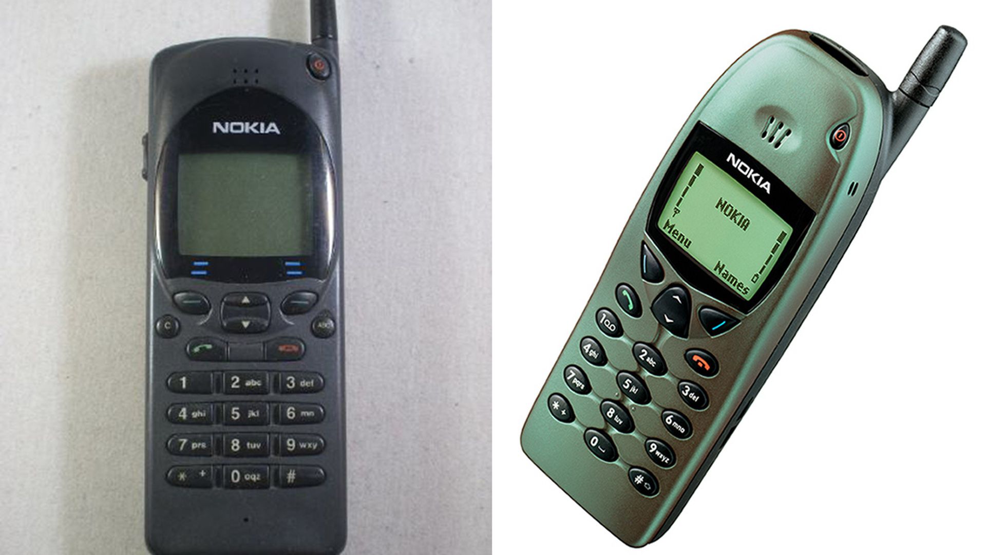 Старые новые мобильные телефоны