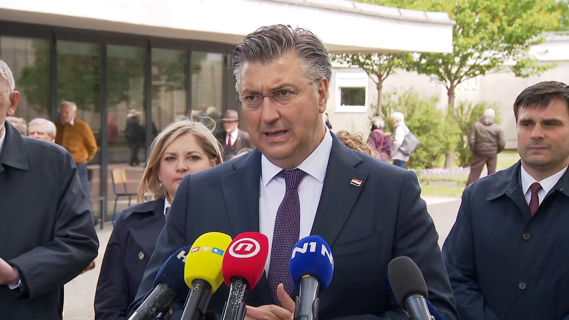 Izjava Andreja Plenkovića U Jasenovcu