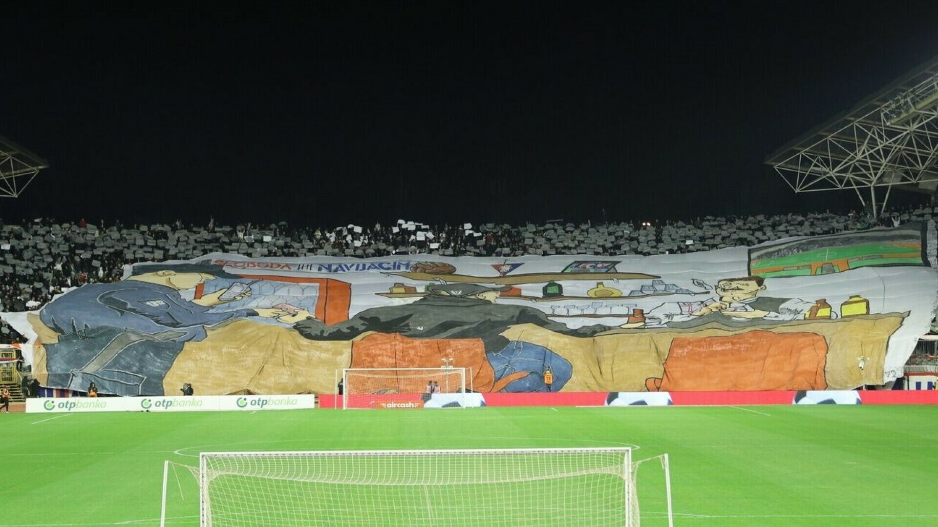 VIDEO Spektakularna koreografija Torcide: Evo zašto su navijači morali ...