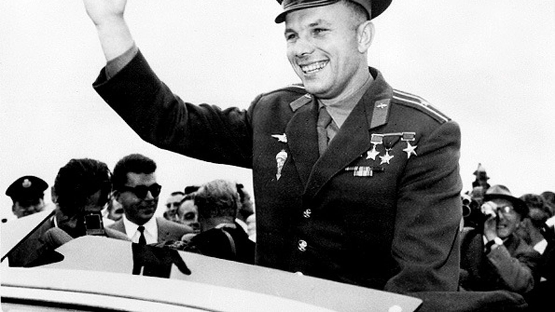 Какое звание присвоили гагарину после полета. Гагарин 1962.