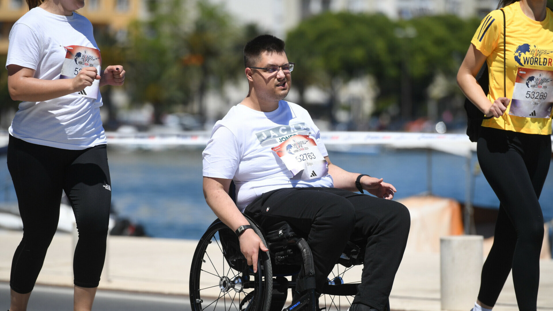 FOTO Spektakularni prizori iz Zadra Više od 8000 trkača na utrci Wings