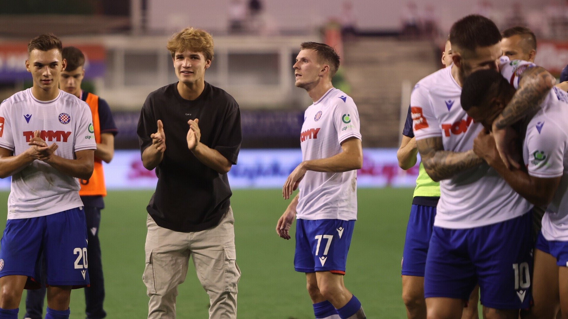 NK HAJDUK SPLIT - NK OSIJEK - STARA URAMLJENA SLIKA