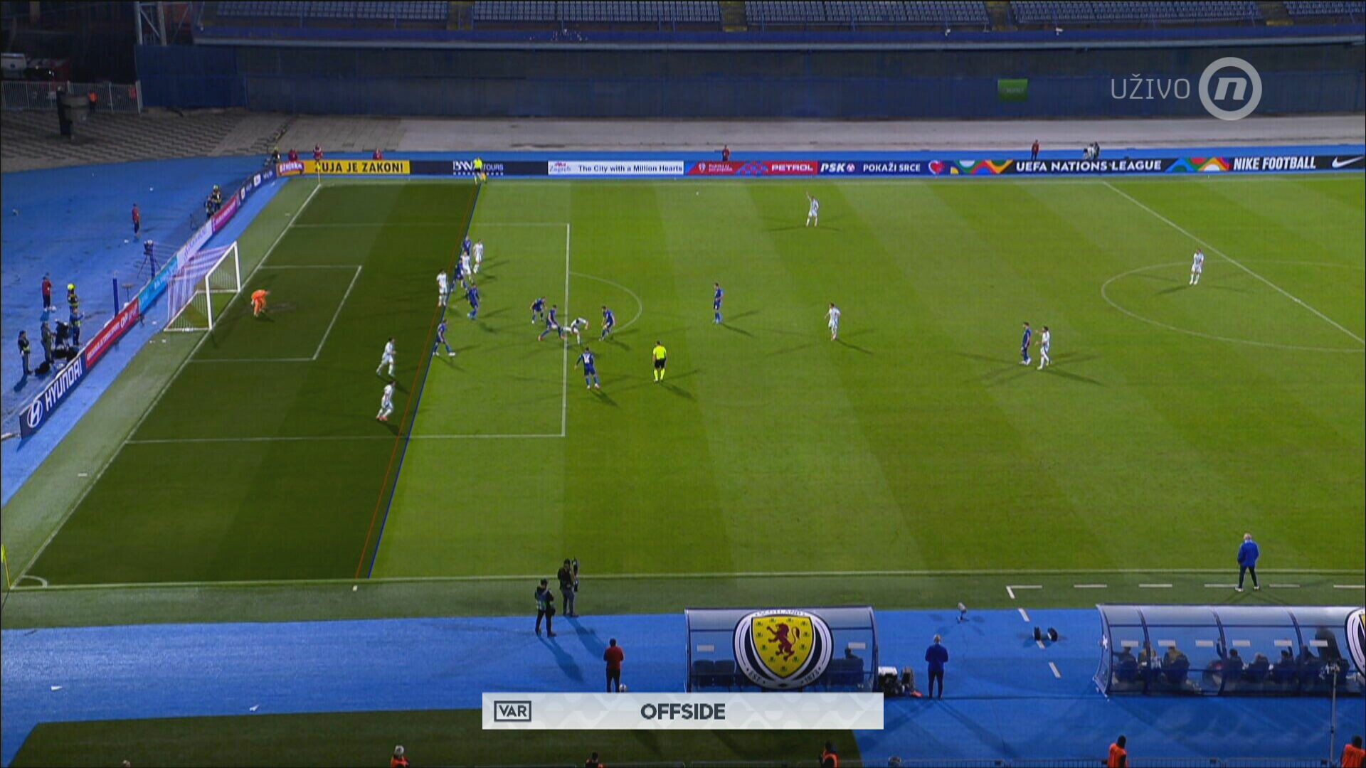 Pogledajte gol Škotske u 95. minuti i zašto ga je VAR poništio!