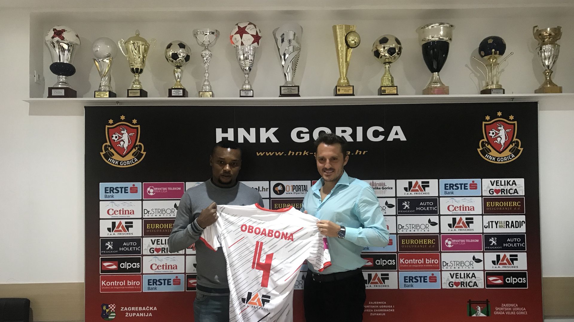 FOTO: Uoči utakmice protiv Rijeke HNK Gorica predstavila nove