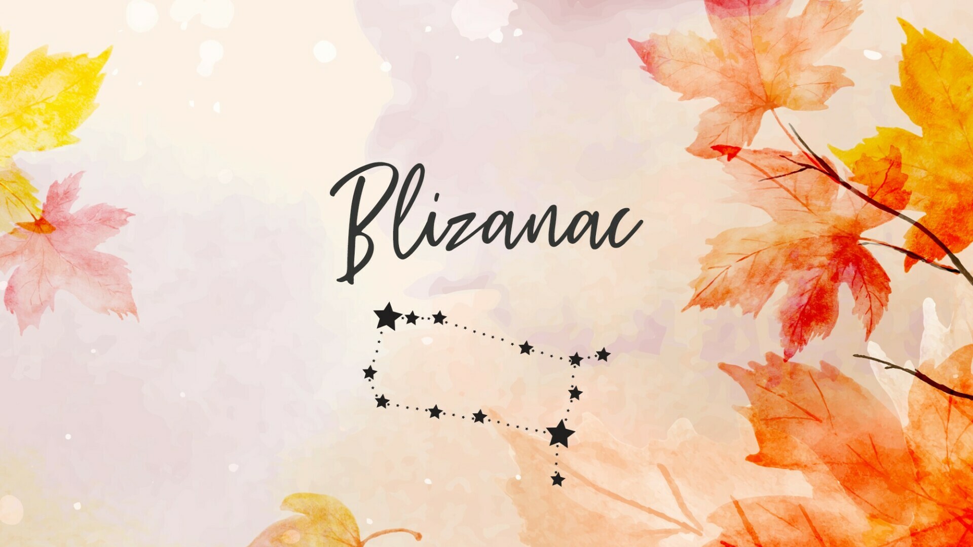 Blizanci Horoskop za listopad