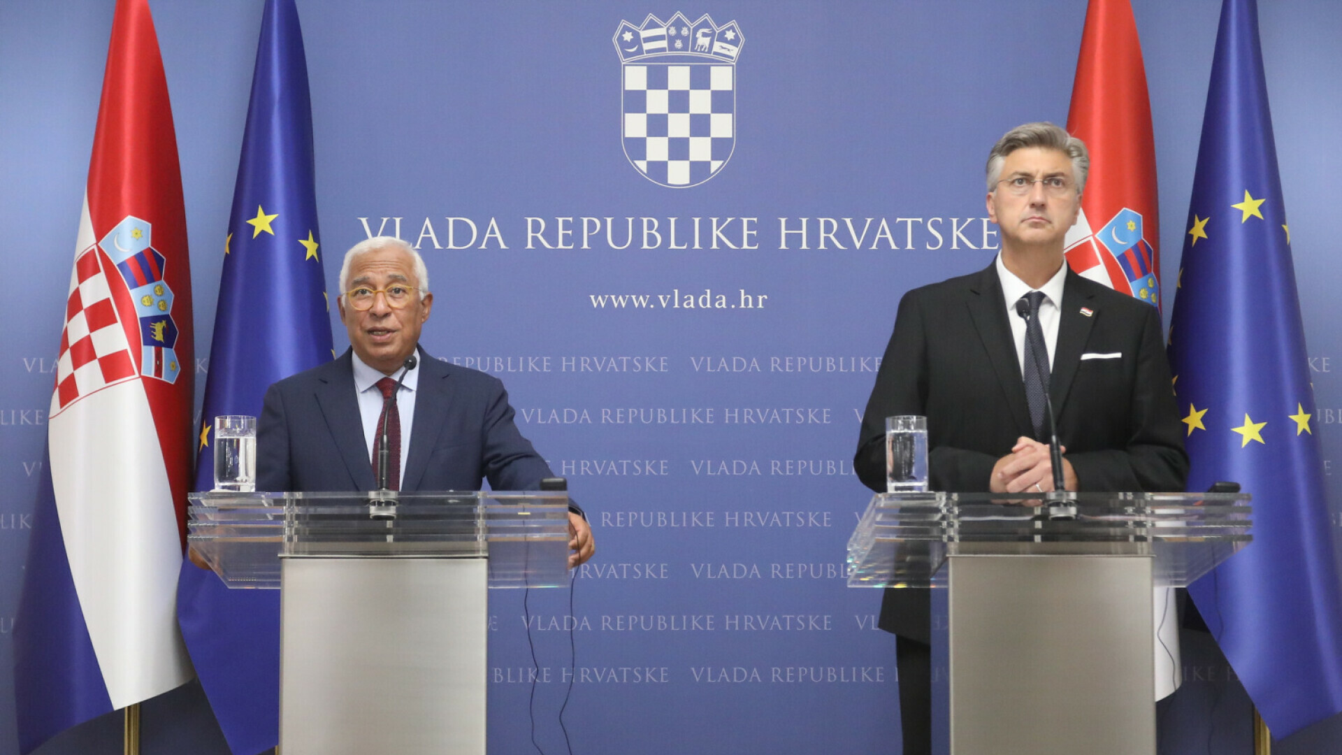 Predsjednik EU vijeća sastao se s Plenkovićem: "Proširenje je najvažnija geopolitička investicija u sigurnost"