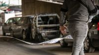 Požar automobila u Splitu - 1