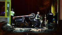 Vozač automobilom udario u beton kod naplatne kućice Goričan - 1