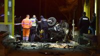 Vozač automobilom udario u beton kod naplatne kućice Goričan - 3