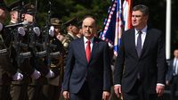 Bajram Begaj i Zoran Milanović