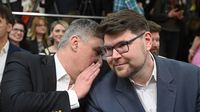 Peđa Grbin i Zoran Milanović