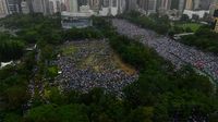 Prosvjed u Hong Kongu (Foto: AFP)