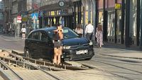 Upala u rupu na tračnicama na Ilici - 1