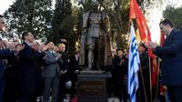 Otkrivanje spomenika Josipu Brozu Titu u Podgorici (Foto: AFP) - 2