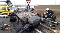 Prometna nesreća u Osijeku (Foto: JPVP Grada Osijeka) - 1