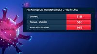 Od početka pandemije 3177 umrlih od koronavirusa