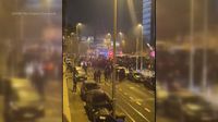 Sukob navijača Hajduka s policijom