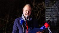 Luka Korlaet na komemoraciji za Aleksandru Zec