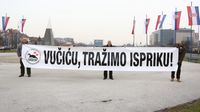 Prosvjed branitelja (Foto: Pixell)