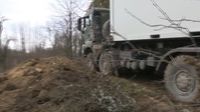 Vojska dovozi kontejnere u Banovinu - 2