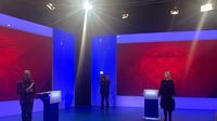 Pripreme za sučeljavanje predsjedničkih kandidata na Novoj TV - 2