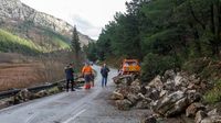 Odron na cesti Omiš - Radmanove mlinice - 14