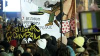 Masovni prosvjed u Srbiji - 2