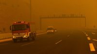 Požar u Grčkoj na području Atene (Foto: AFP) - 5