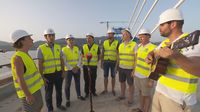 Klapa Dingač zapjevala na Pelješkom mostu	 - 1